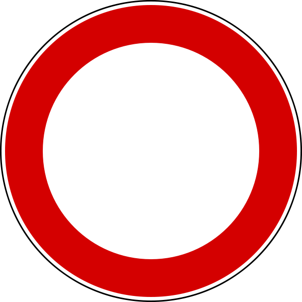 segnale di divieto